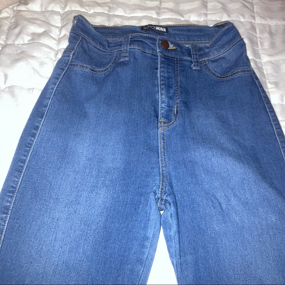 High waist jeans size 7